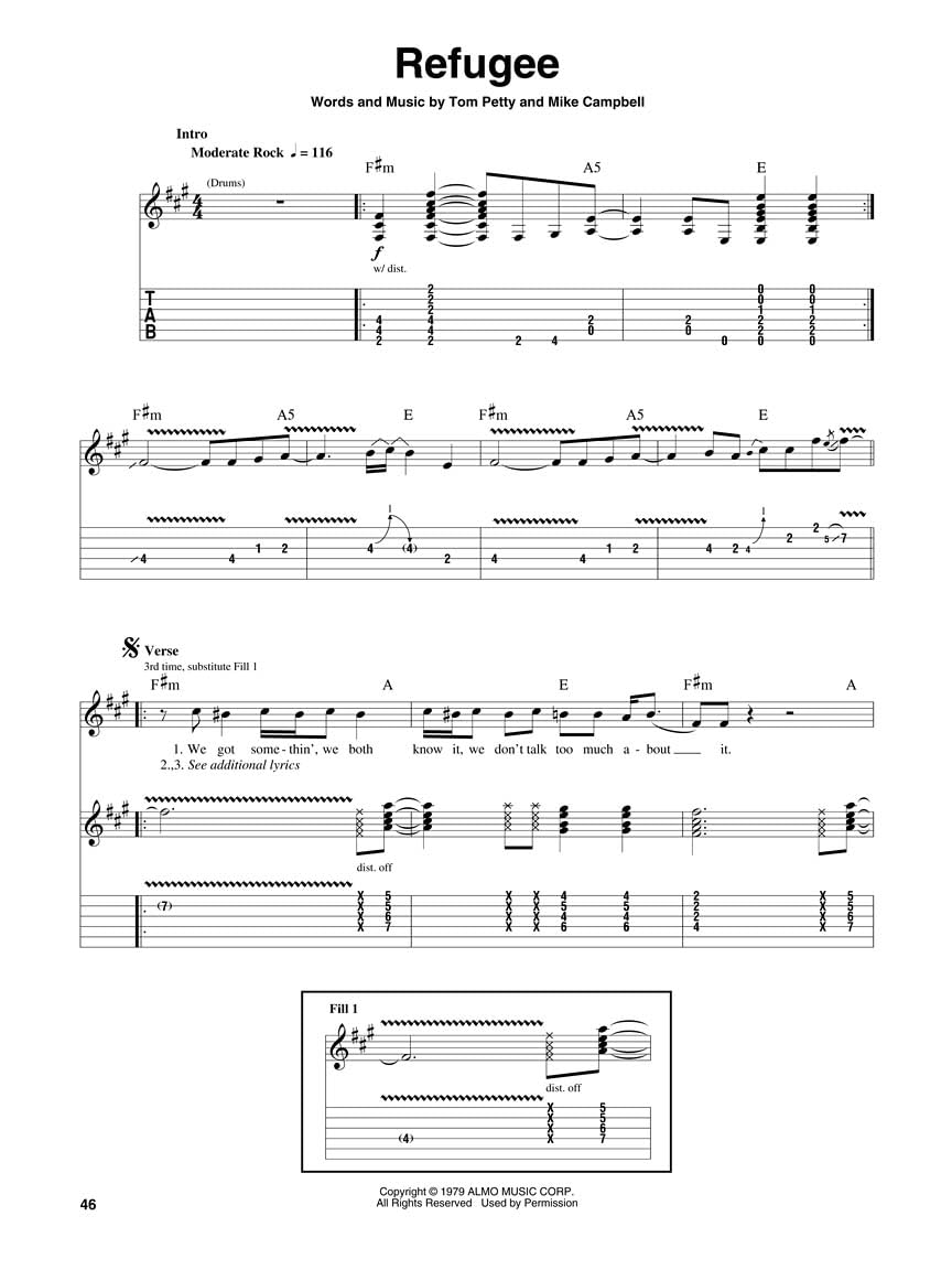 Tom Petty - Guitar Play-Along Volume 75 (Book/Online Audio)