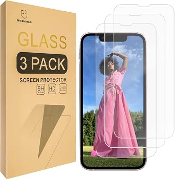 Mr.Shield 3-Pack Tempered Glass Screen Protector for iPhone 13 Mini