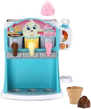 LeapFrog Count and Swirl Ice Cream Maker Playset for Kids
