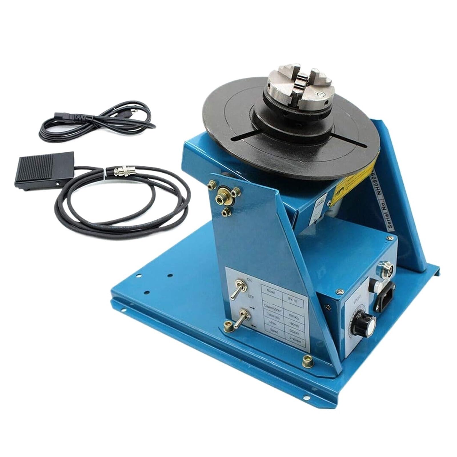10KG Rotary Welding Positioner Turntable Table High Positioning Accuracy Suitable for Cutting, Grinding, Assembly Smooth Rotation