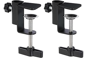 PATIKIL C Clamp Mount for Microphones, Mic Arms, Table Lamps