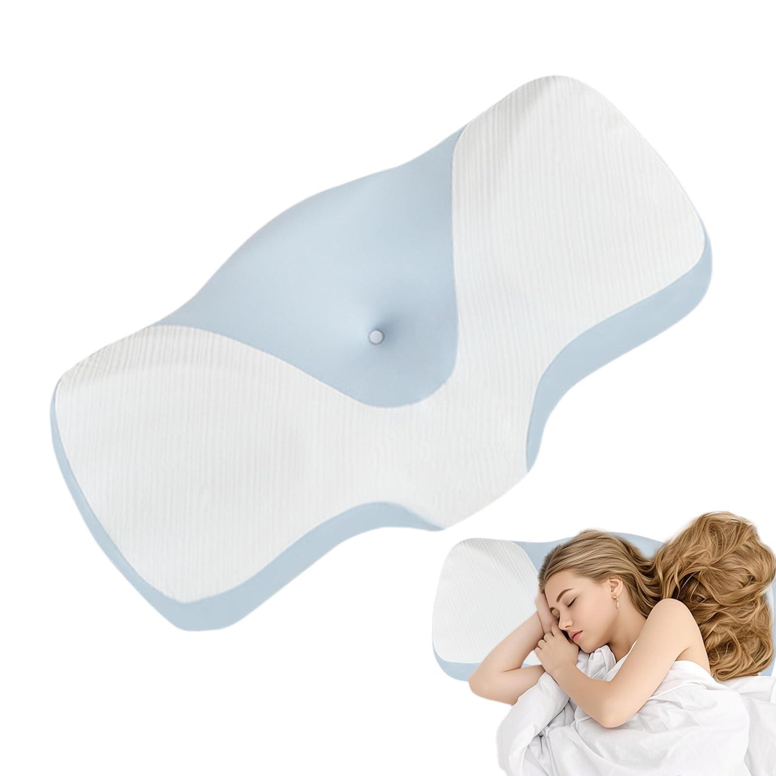 Poduszka Ergonomiczna Do Szyi Poduszka Do Spania Z Pamięciową Pianką