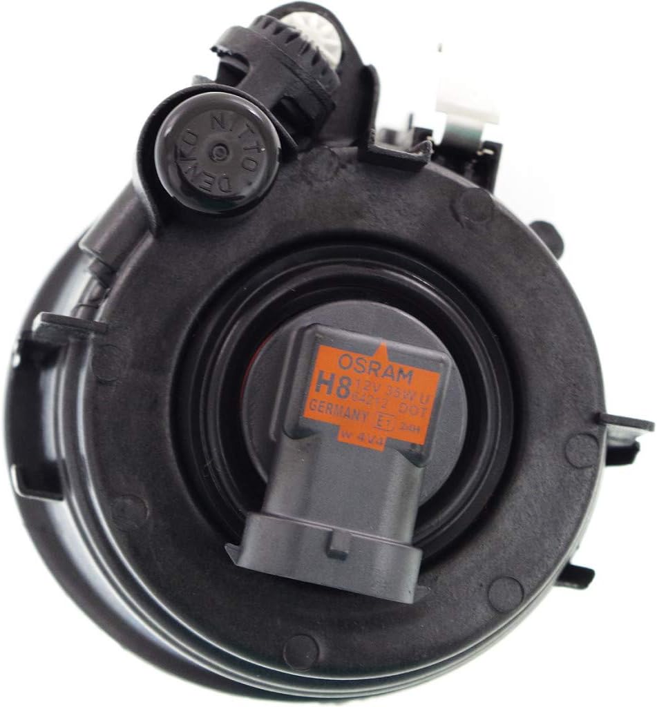 For BMW X1 Fog Light Assembly 2016 2017 2018 Passenger Side w/Bulbs Replacement for BM2593141