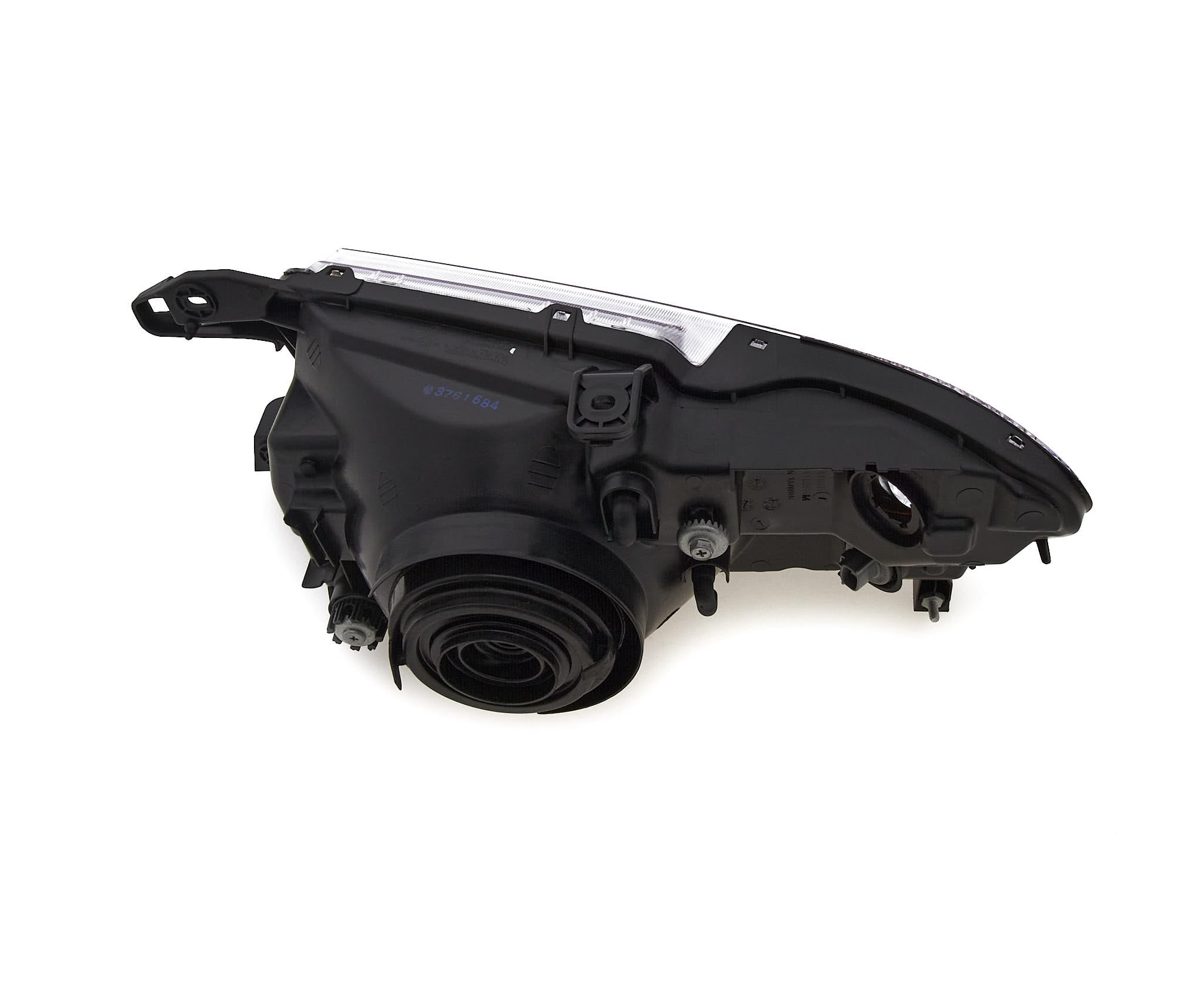 auto Fari anteriori Destra MN133752 compatibile per MITSUBISHI PAJERO V60/V70 2003-2006, senza motore, elettrica, color argento, H4, ECE