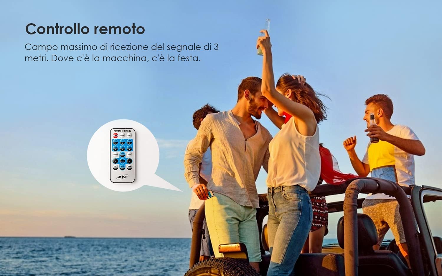 ieGeek K301 Car Radio Remote Control