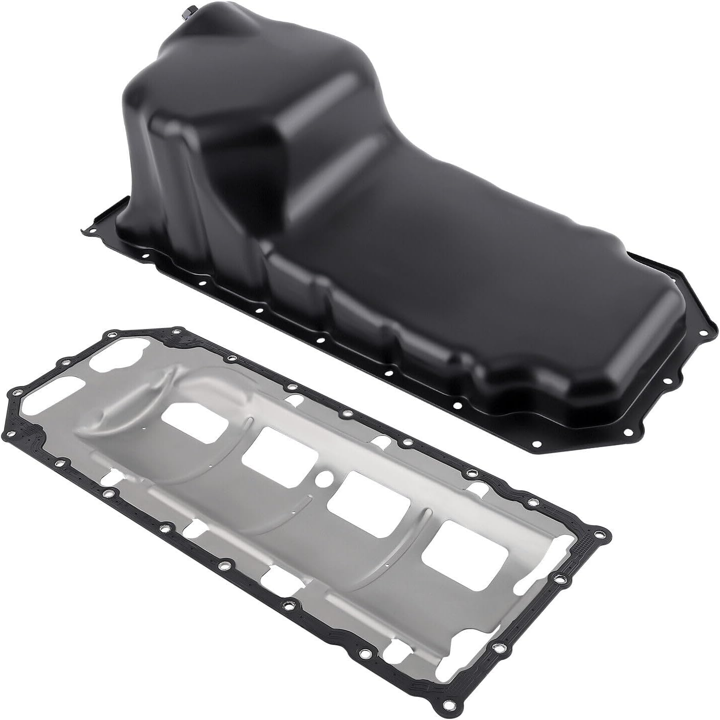 Engine Oil Pan with Lower Gasket Set for Dodge Ram 1500 2500 3500 5.7L 2003-2019