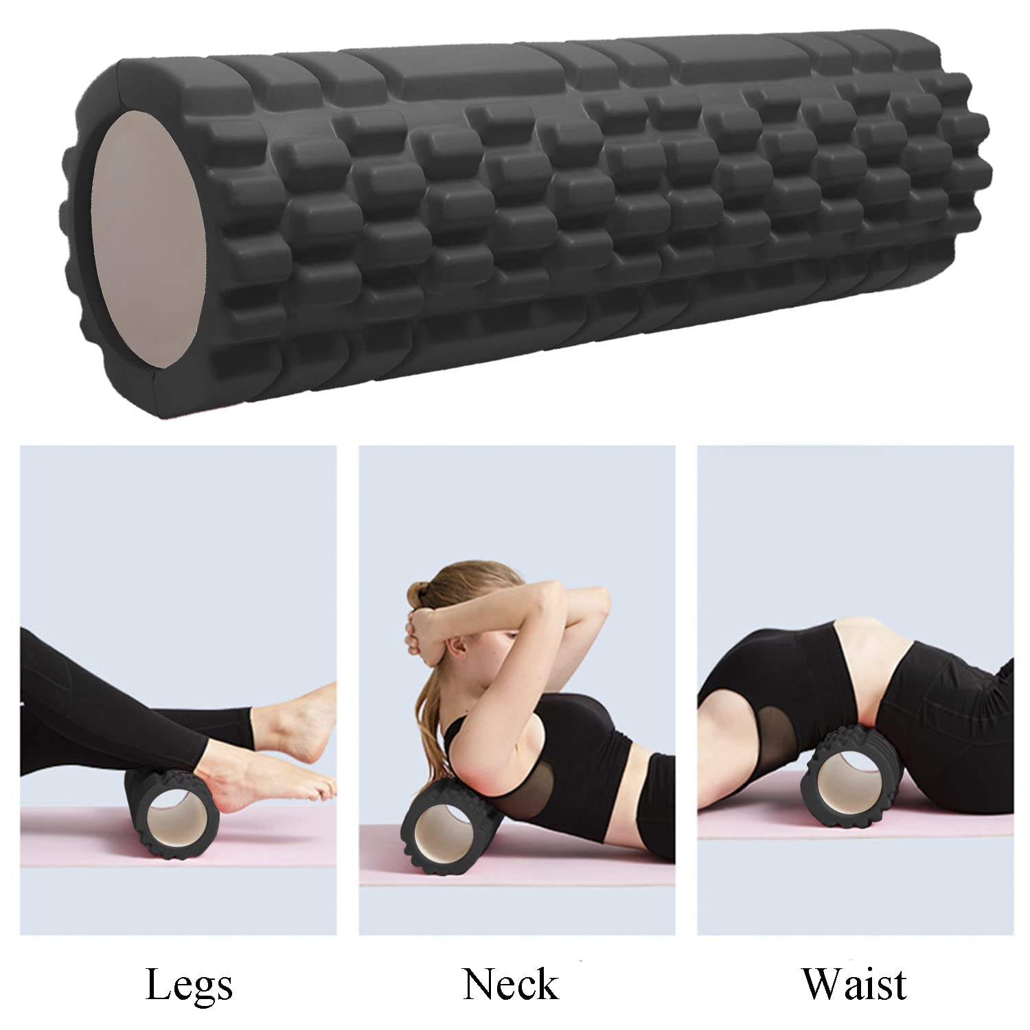 Vaupan Foam Roller Deep Tissue Massage and Muscle Recovery, Myofascial  Trigger Point Release, Pack High-Density Foam Roller for Exercise,  Physical