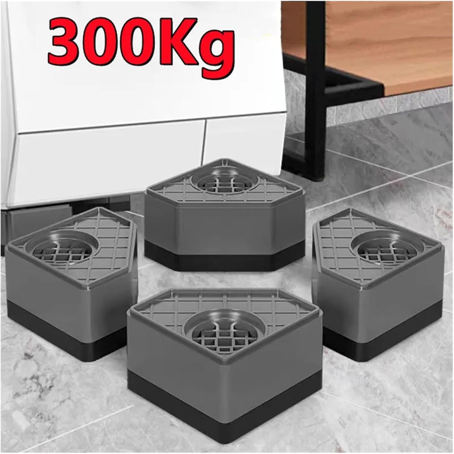 4Pcs Strengthen Washing Machine Anti Vibration Pads Rubber Feet Legs Mat Silent Washer Dryer Furniture Support Dampers Stand