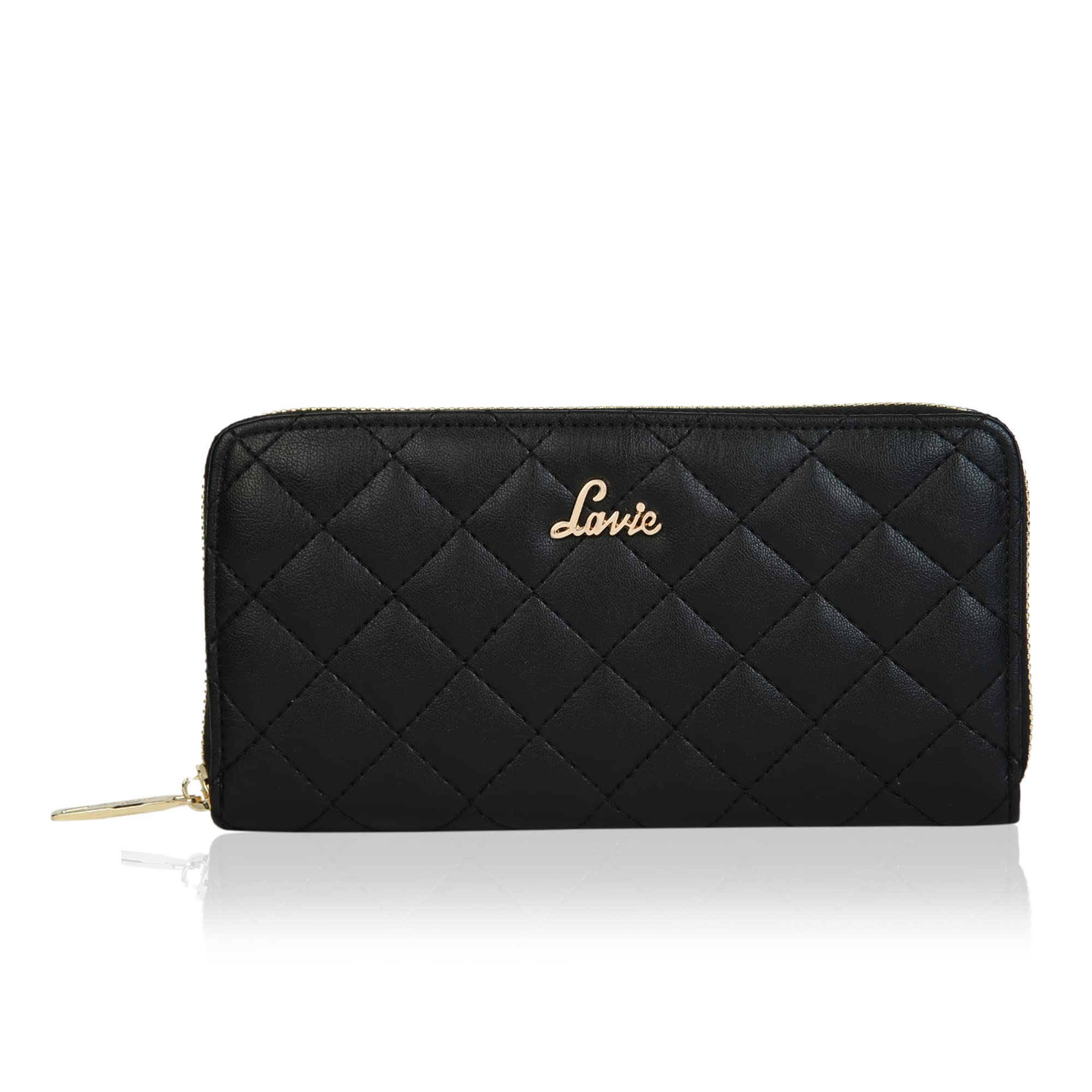 lavie Women's Quilt Eden Large Zip Around Purse | 2 Fold Wallet | Ladies Handbag-picture-43
