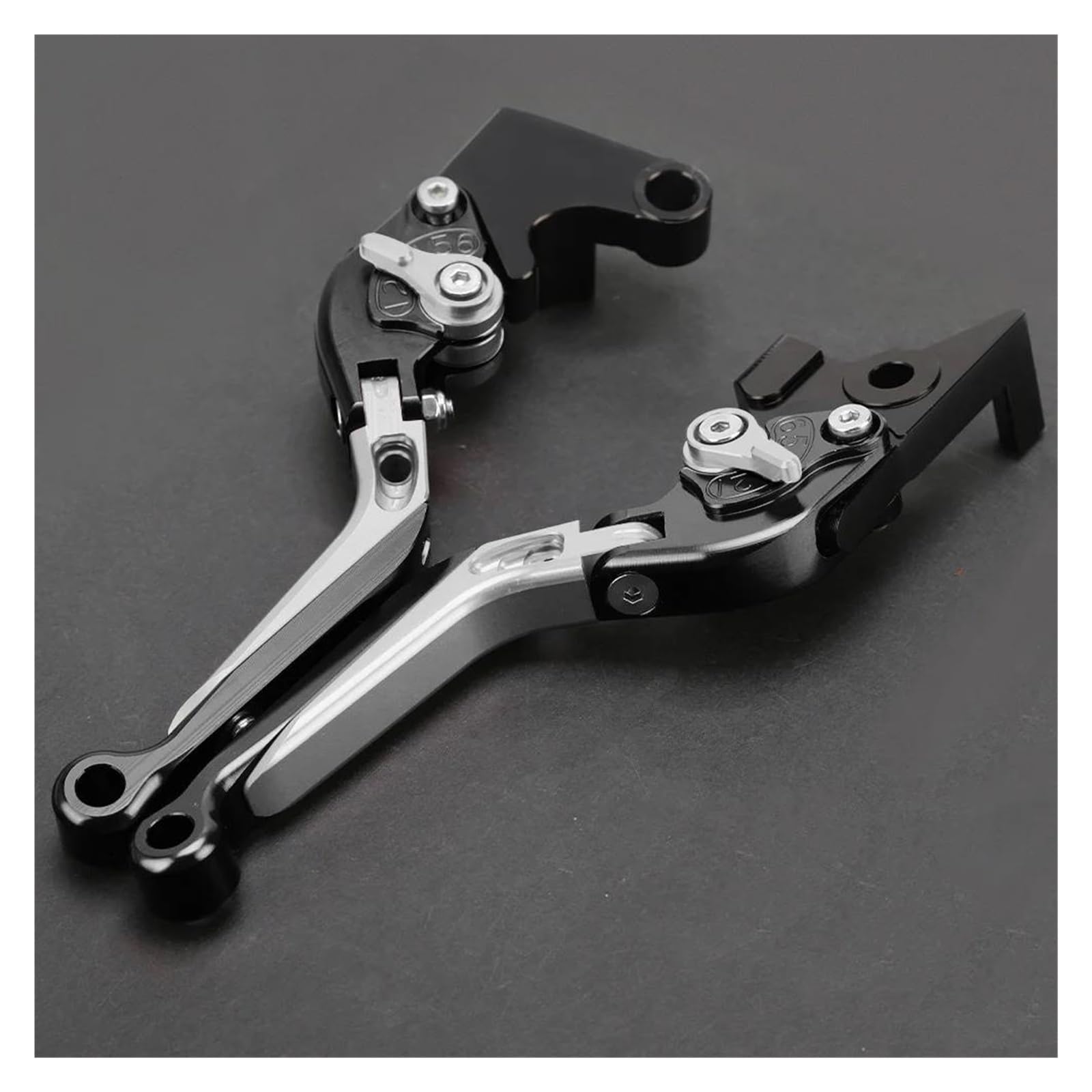 MRBVHGPKUT Motorcycle Brake Clutch Motorcycle Brake Clutch Levers Control Handles Adjustable for CB1300 SC30 X4 SC38 CB1000 1993-2000(T)