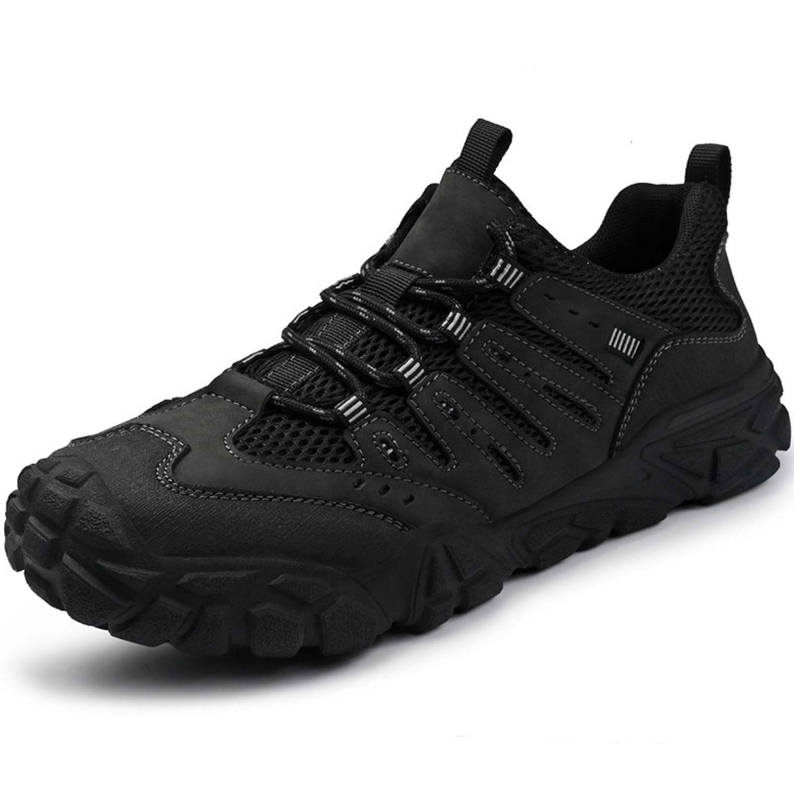 Chaussures imperméables randonnée hommes respirantes légères trail marche - 8