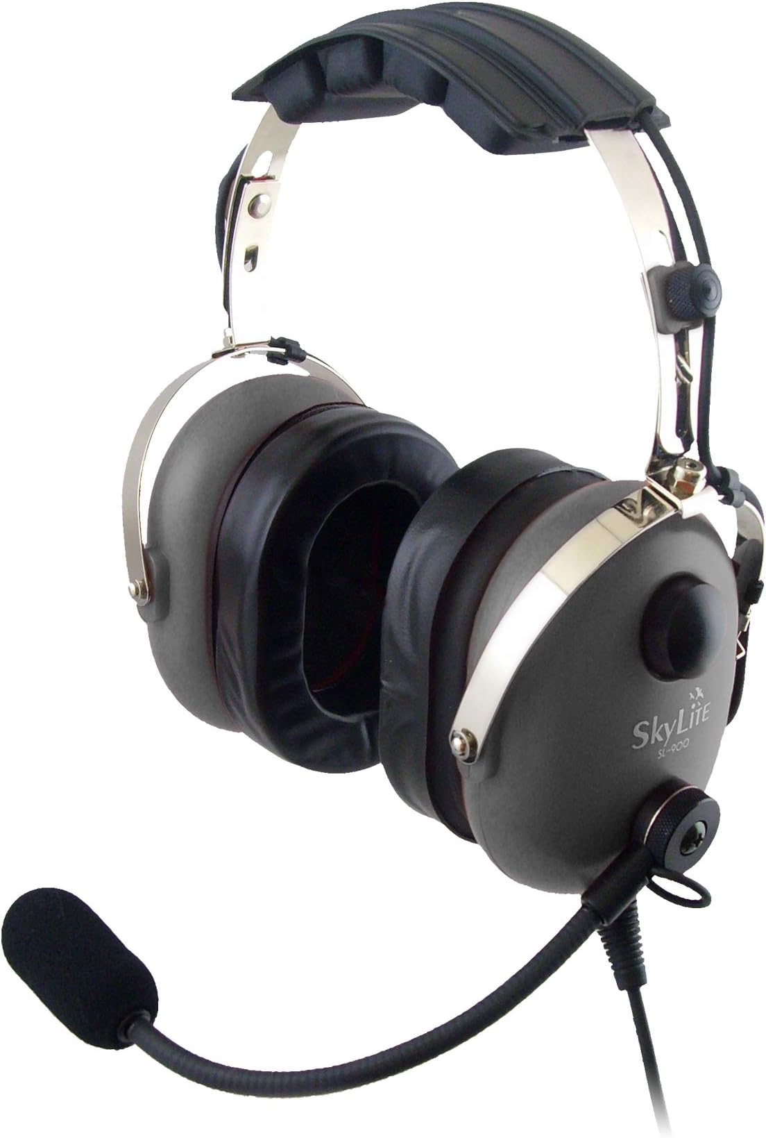 SkyLite SL-900M Aviation MP3 Headset (Grey)