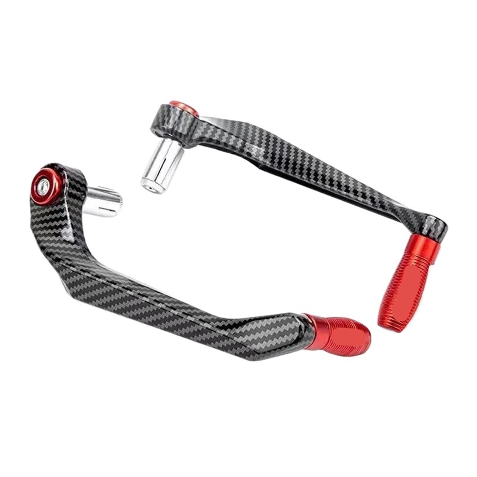 HJTEDHE for BMW for F800GT F800S 800GT 800S F800ST Motorcycle Bow Guard Brake Clutch Handguard Motorcycle Handlebar Lever Guards(Red)