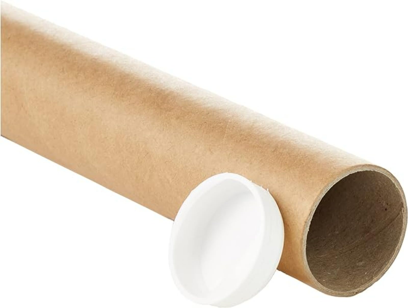 Paquete de 12 Tubos de EnvíO con Tapas para EnvíO por Correo para Empaquetar Carteles,Tubo de CartóN de Tubo de PóSter