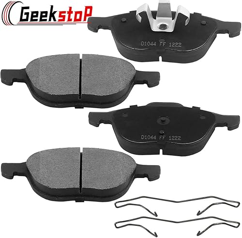 Miniatura 3 de Pastillas de freno delanteras de cerámica, D1044 Juego de pastillas de freno delanteras para Ford Focus 2004-2018, Escape 2013-2018, Transit Connect