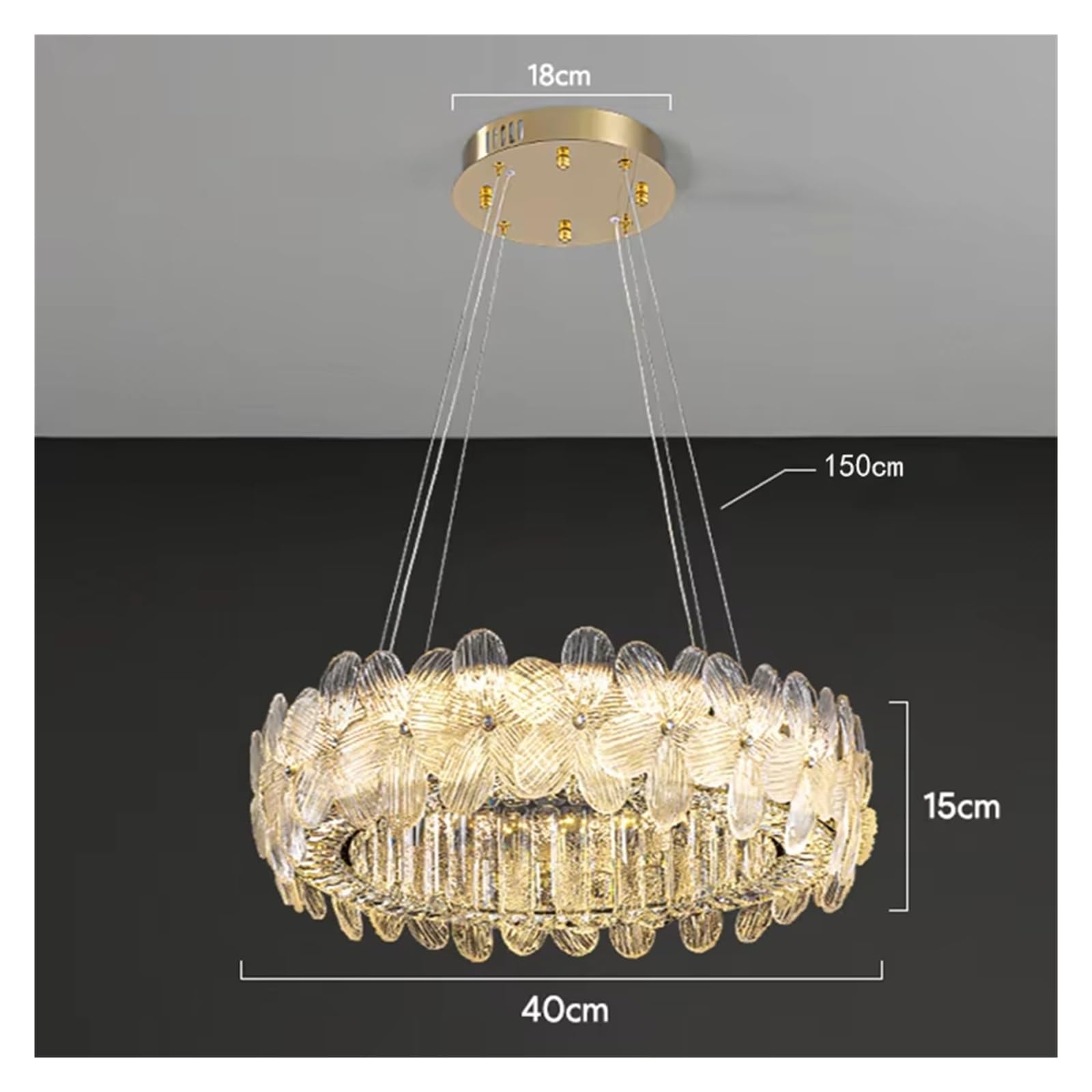 Decorazioni per la casa: lampade a Sospensione, lampadario di Lusso in Cristallo per Soggiorno, Lampada a Sospensione per Sala da Pranzo, plafoniera, Illuminazione per Interni.