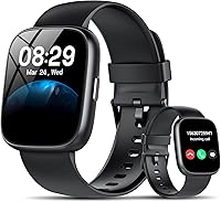 Cillso Smart Watch with Alexa Built-in: 1.83" HD Touchscreen, Bluetooth Calling, 120+ Sports Modes, Heart Rate Monitor, IP68 for Android iOS
