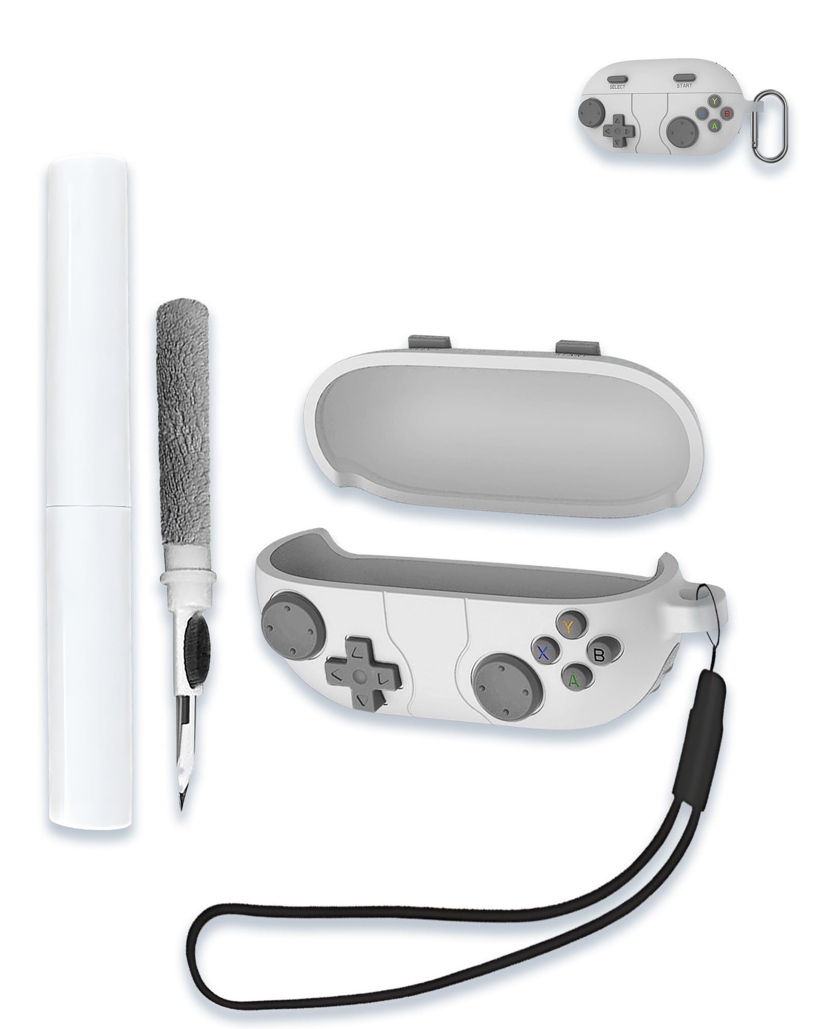 The Best Beats Solo Buds True Wireless Bluetooth Earbuds of 2026 Reviewed and Compared Case for Beats Solo Buds True Wireless Bluetooth Earbuds, Soft Silicone Protective Portable Scratch Shock Resistant Shell with Cleaner Kit & Carabiner & Lanyard,Light Grey