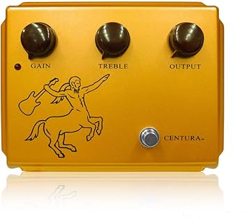 Amazon | Ceriatone Centura Matte Gold 絵付き ギターエフェクター