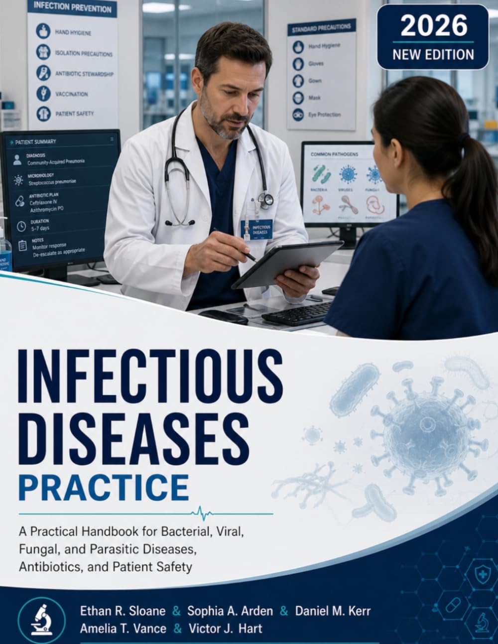 Infectious Diseases Practice: A Practical Handbook for Bacterial, Viral, Fungal, and Parasitic Diseases, Antibiotics, and Patient Safety