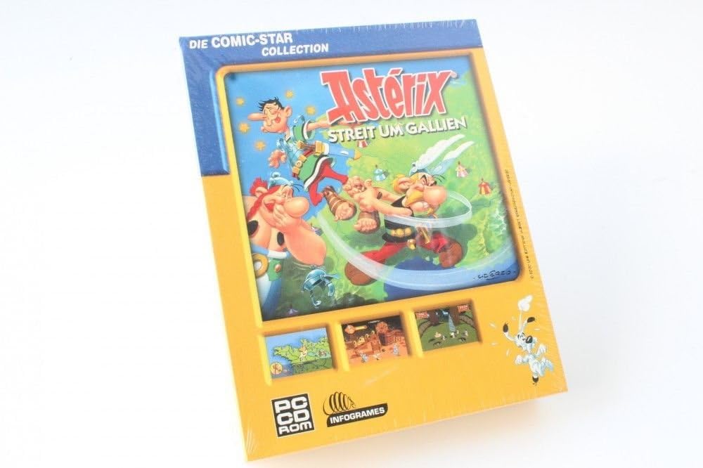 Jeu PS1 Astérix La Bataille Des Gaules Complet - Bon État, Version FR