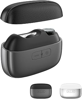 Hewelth Electric Nail Clipper, 2025 New Hewelth Easyclip Smart Nail Clipper, Hewelth Ergonomic Rechargeable Nail Clippers with Built-in Polishing Head for Elderly with Thick/Hard Toenails (Gray)