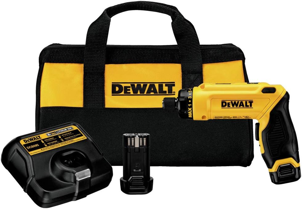DeWalt DEWALT DCF680N2 8V Max Gyroscopic Screwdriver 2 Battery Kit