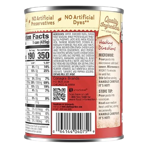 Miniatura 10 de Chef Boyardee Macarrones y queso 15 onzas