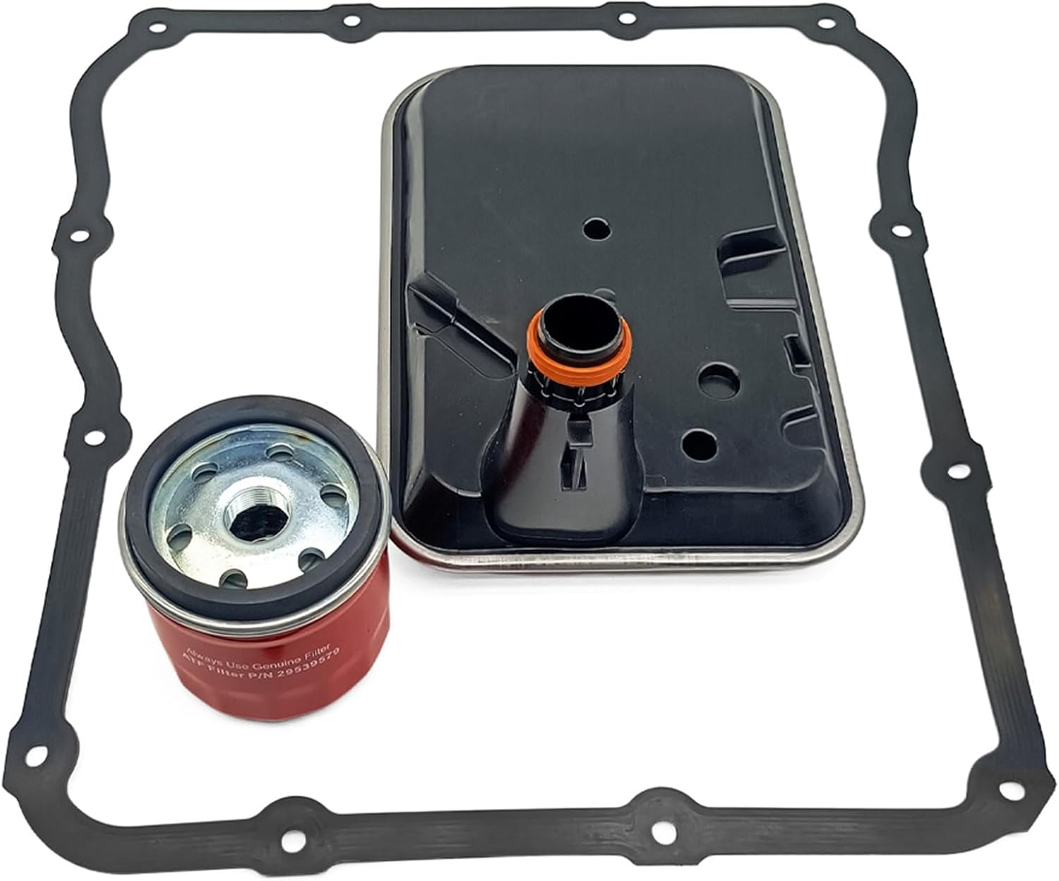 Transmission Filter Kit for Allison 1000 2000 Series Transmmisions Fit for Chevy Silverado Express/GMC Sierra Savana/Ford F-650 750 Replace 29537965 29539579 Internal Shallow & Spin-On Filter