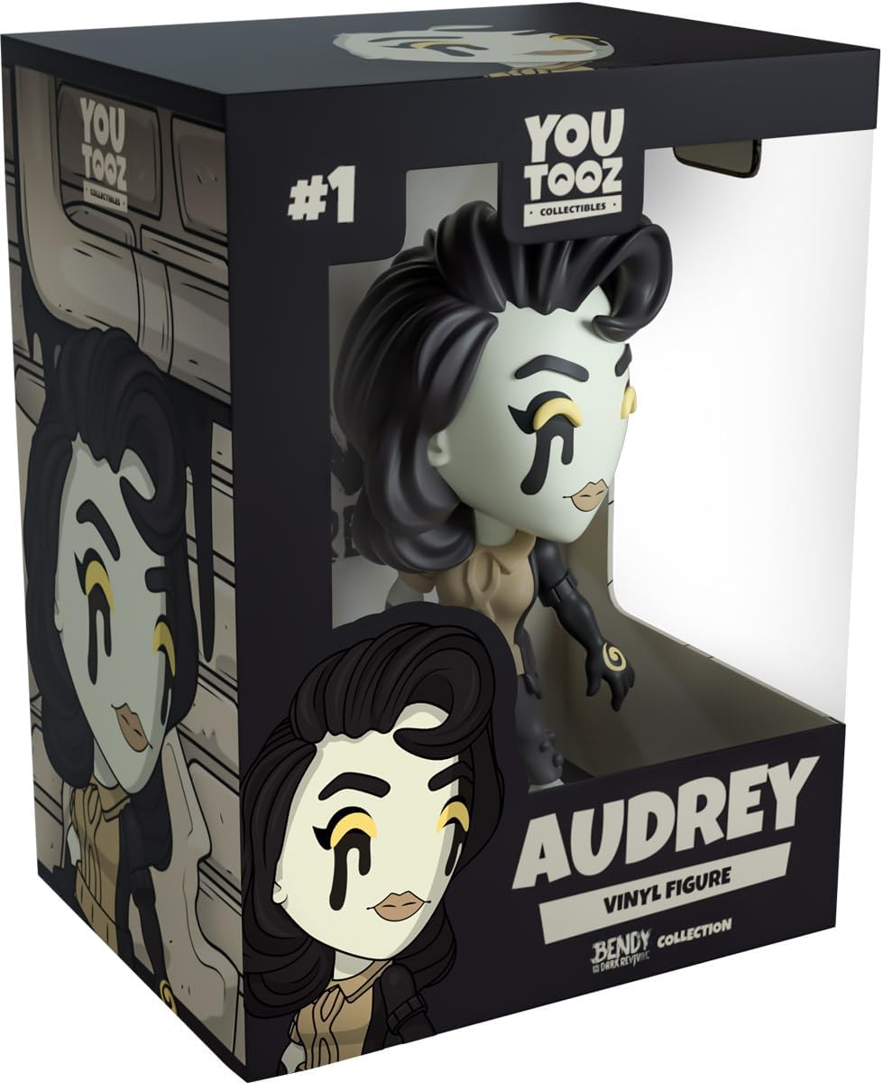 Youtooz Audrey 4.7" Vinyl Figure, Official Licensed Bendy and The Dark Revival Collectible Bendy and The Dark Revival Collection