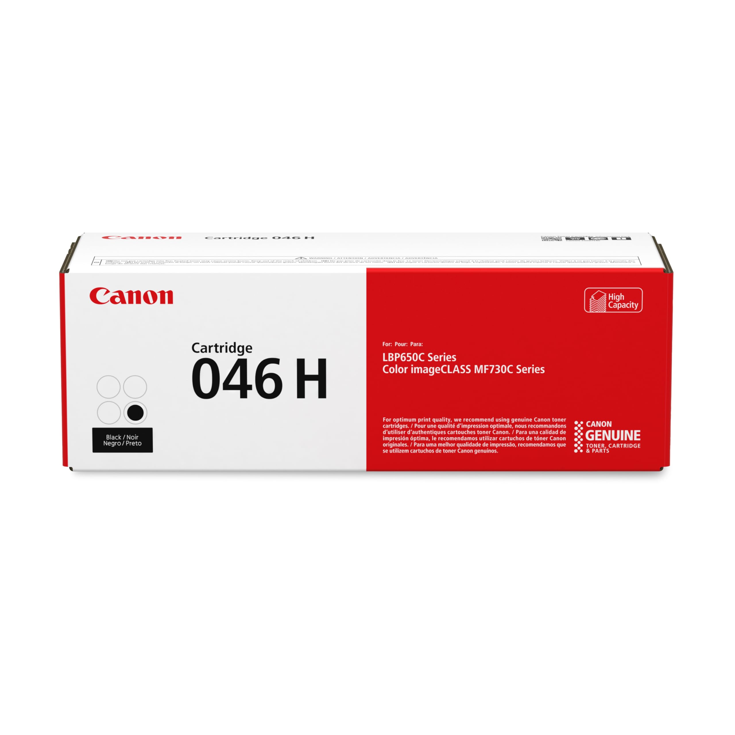 Canon トナー　046H Amazon.com: Canon Genuine 046 Black Toner Cartridge High