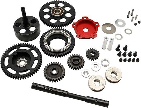 FLMLF 3 Speed Transmission Gear Kit Red