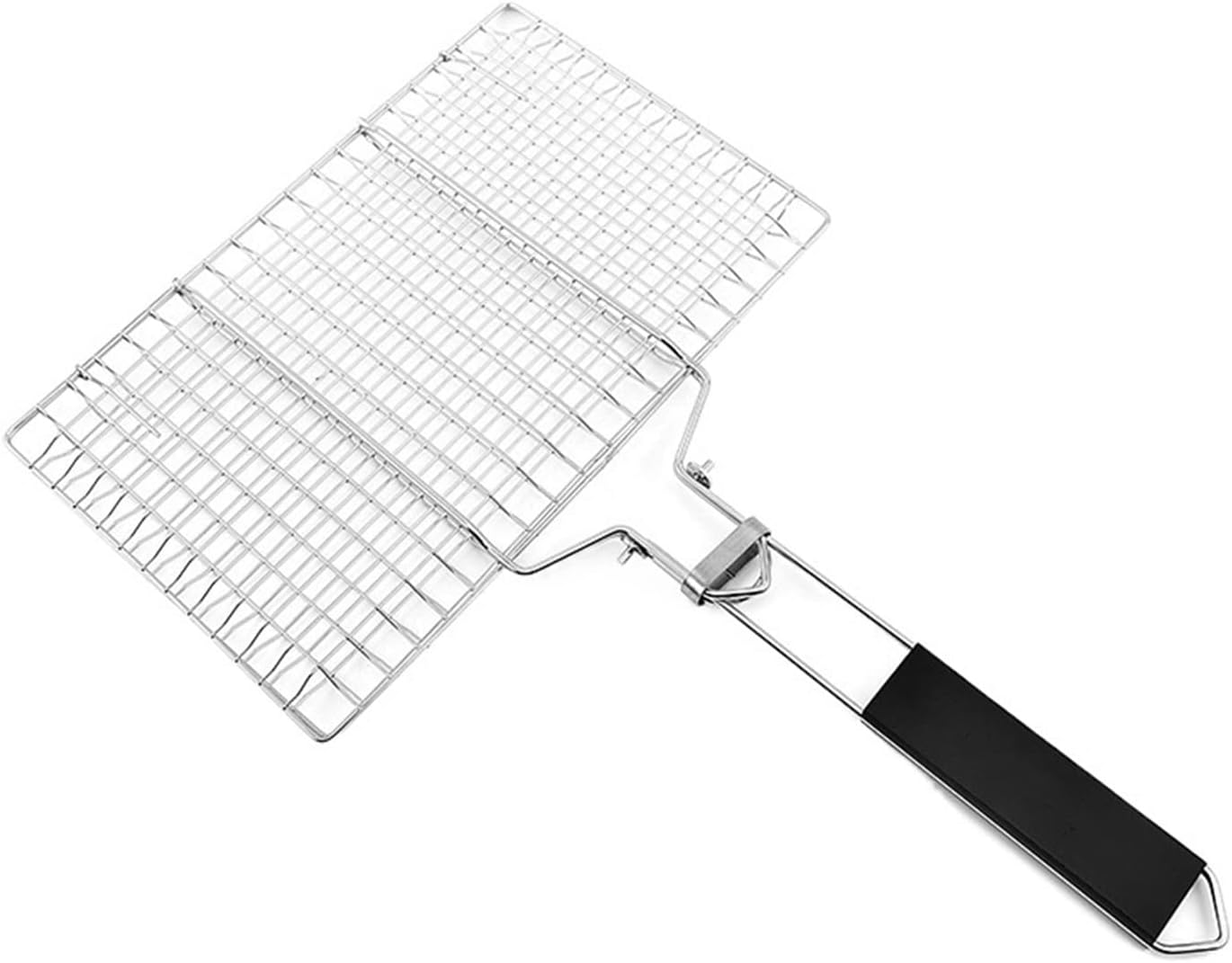 Stainless Steel Wire Mesh Cylinder Grilling Basket Portable Grill Basket Stainless Steel Grill