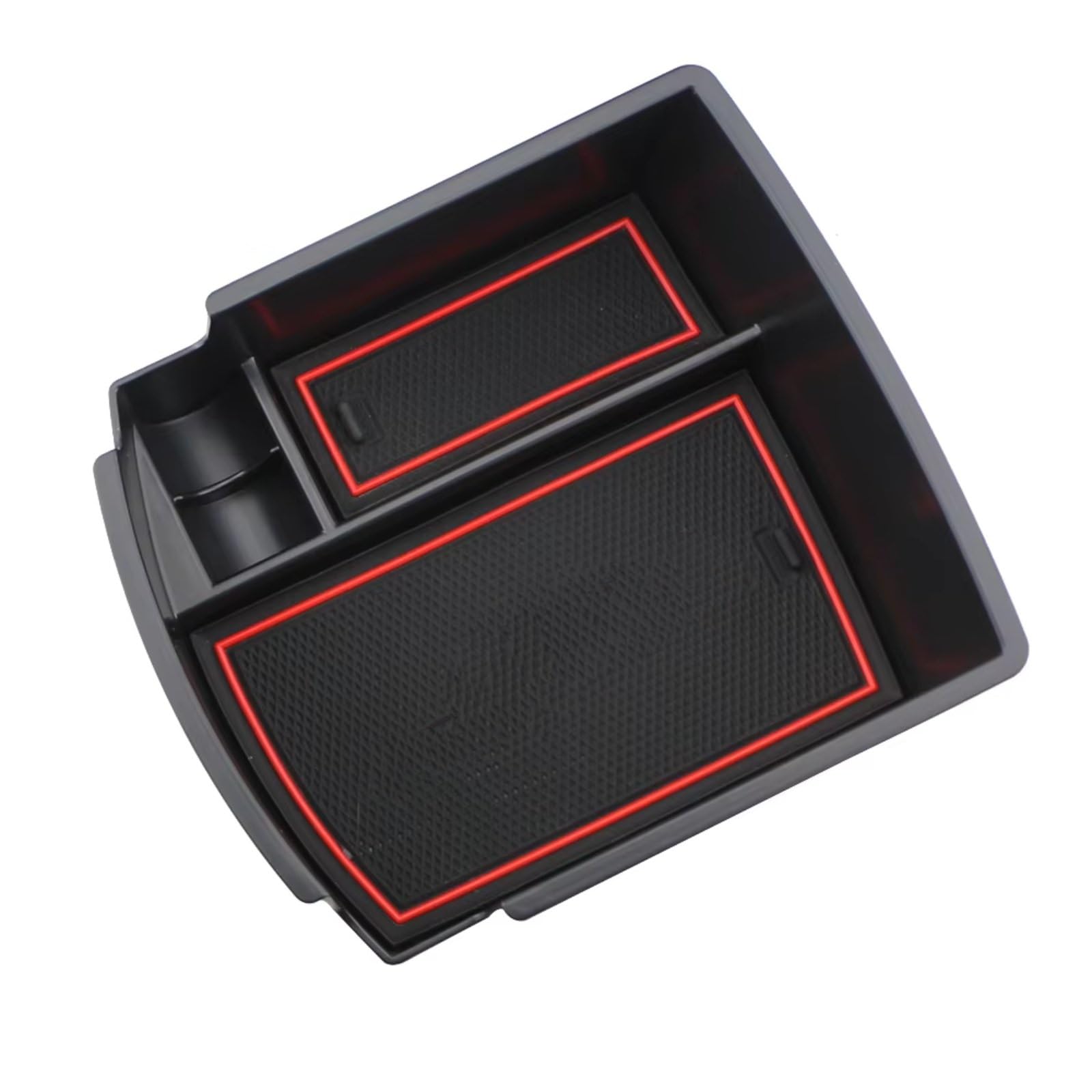 YBVFCDE Armrest Organizer Tray Compatible With Hyundai For Kauai 2017-2021 Armrest Storage Box Central Control Container Stowing Tidying Parts