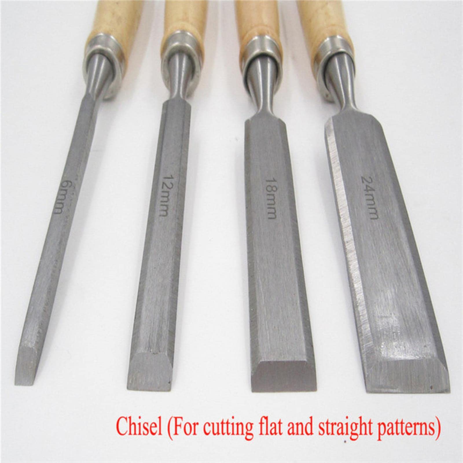1Pcs Art Artist Chip Carpentry Chisel Sculpture Carpenter Carve Craft Woodcut Mortise Sculpte Woodwork Wood Woodcarve Gouge
