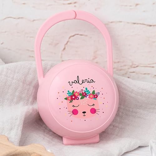Wanapix | Porta ciuccio personalizzato per bebè | Porta ciuccio
