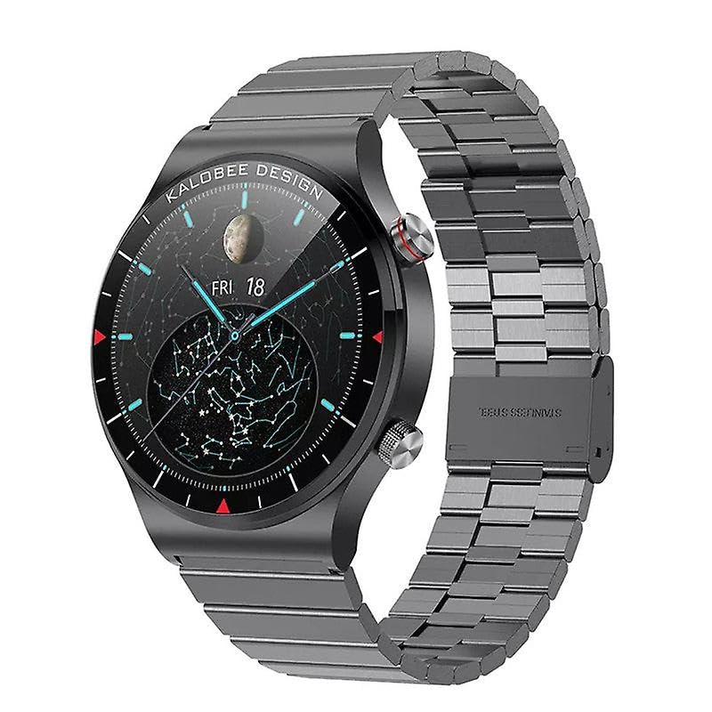 Reloj inteligente H20 para hombre, esfera de llamada Bt, NFC, para mujer, fitness, frecuencia cardíaca, presión arterial, control de salud, control de música, reloj inteligente