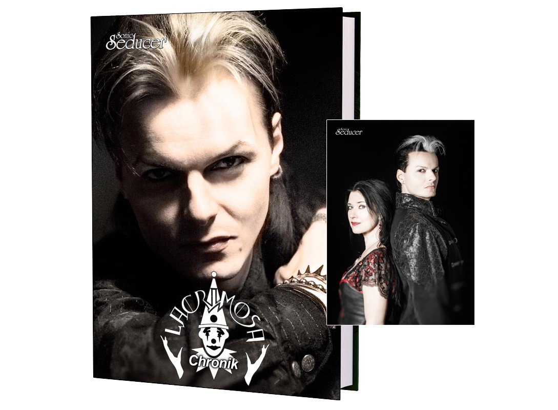 Lacrimosa Chronik / Buch von Sonic Seducer im Hardcover limitiert (nur 499 Exemplare) und handnummeriert: im Hardcover auf 499 Exemplare limitiert und handnummeriert
