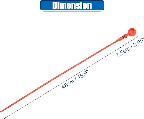 Miniatura 7 de X AUTOHAUX Varilla de nivel de líquido de aceite de motor para Honda HR-V EX EX-L LX Sport Touring 1.8L L4 - Gas 2019 2020 No.15650-RNA-A00