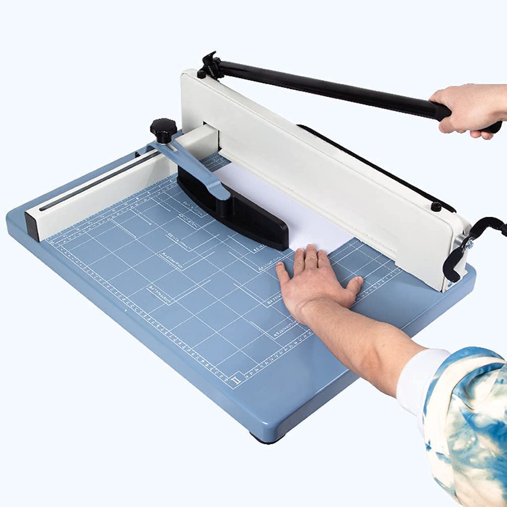 Papierschneider, Papierschneidemaschine, A4, Hochleistungs-Papierschneider, 12-Zoll-Papierschneider, Metallsockel, 360 Blatt Kapazität, für Scrapbooking, Bildschneiden, Karton, Etikettendesign