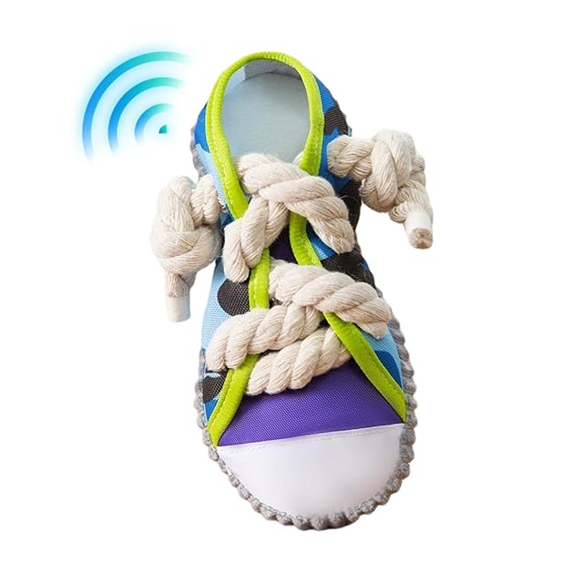 Foto 6 de 8 de SKUDA Juguete para Perros - Squeaky Chews Zapatos Juguetes