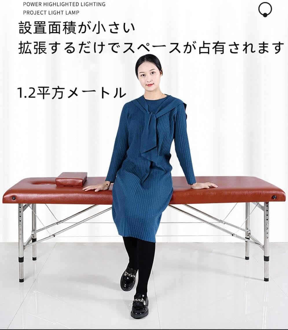 duwanlhridh マッサージテーブル ポータブル、ステンレス鋼、ハンドリフト調節可能なベッド 治療用ベッド カイロプラクティッ  duwanlhridh マッサージテーブル ポータブル、ステンレス鋼、ハンドリフト調節可能なベッド 治療用ベッド カイロプラクティッ 施術・カイロ  ...