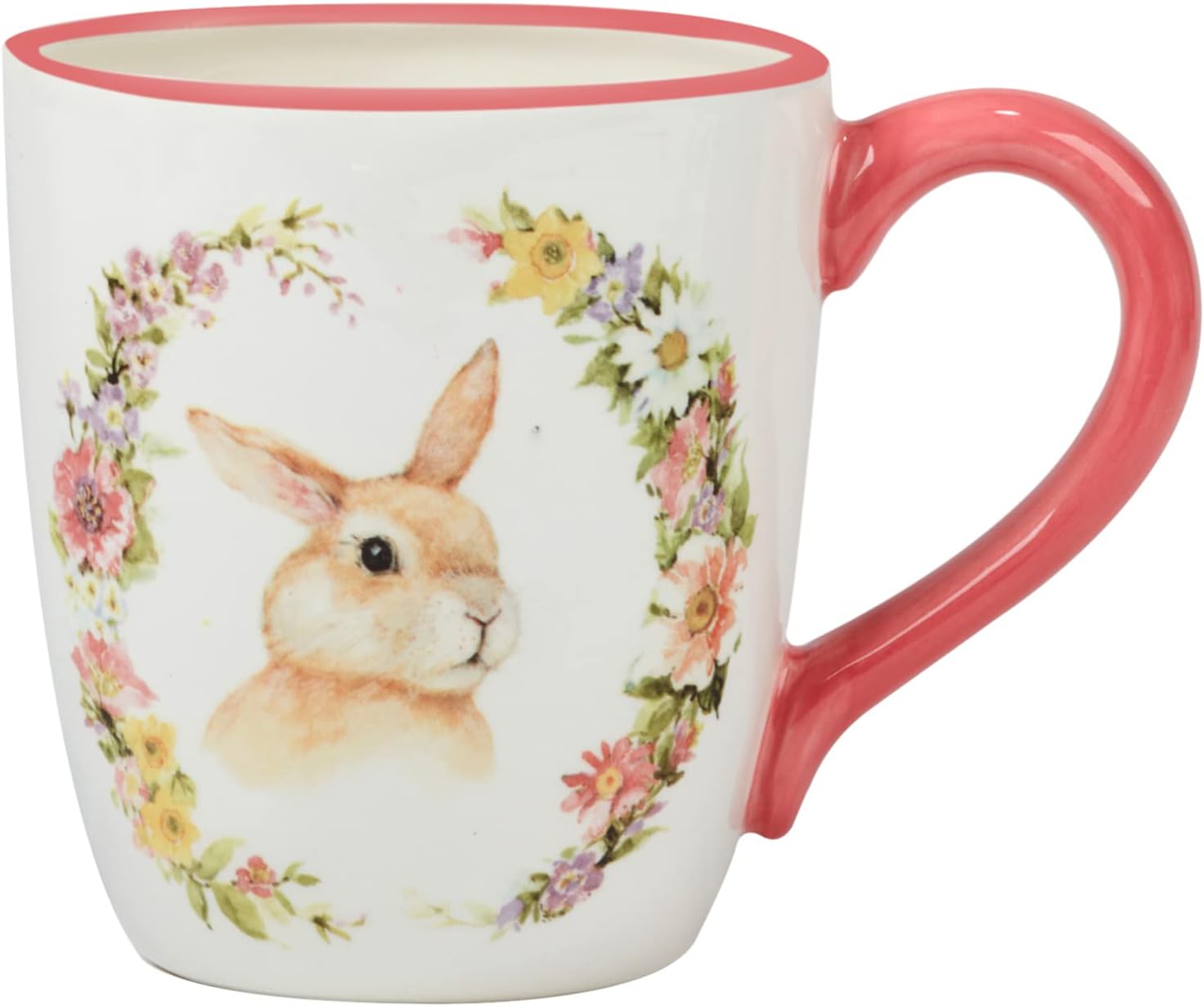 Certified International Easter Garden 20 oz. Mugs, Set of 4 Assorted Designs