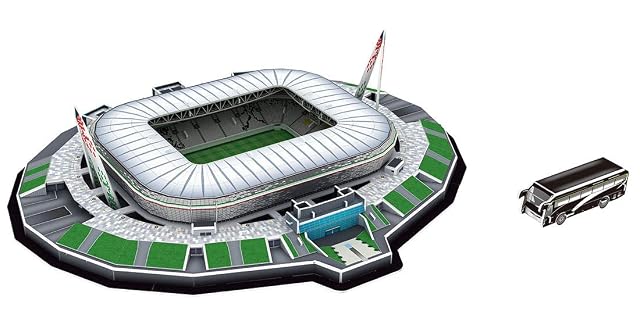 Auveach Rompecabezas Tridimensional 3D Famoso en Todo el Mundo Campo de fútbol Puzzle para Adolescentes…