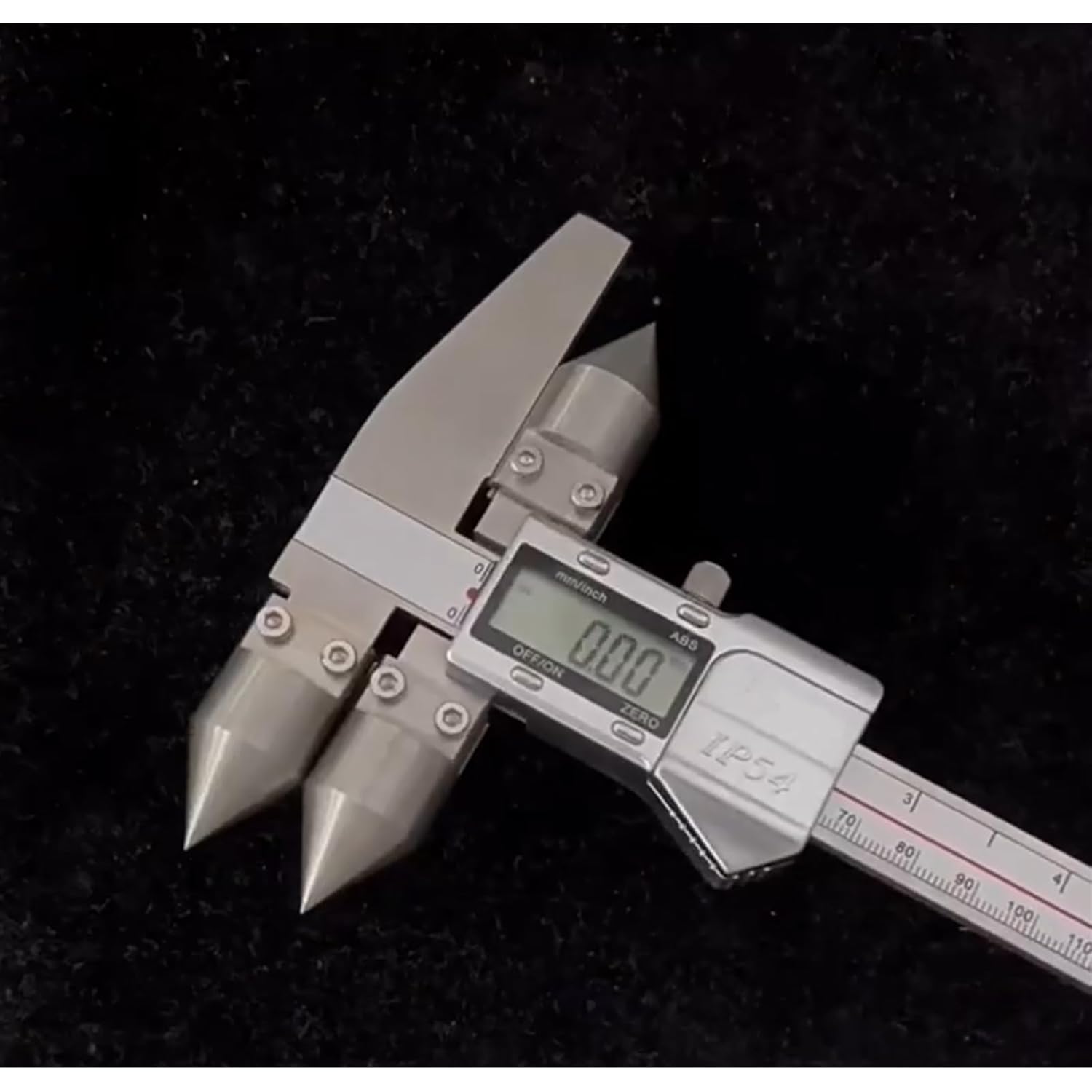 Digital Centerline and Edge-to-Center Caliper – IP54 Waterproof Stainless Steel Caliper with LCD Display, 0.01mm/0.0005" Resolution, Inch/MM, Hole Center Distance Measuring Tool (0.4"-6"/10-150mm)