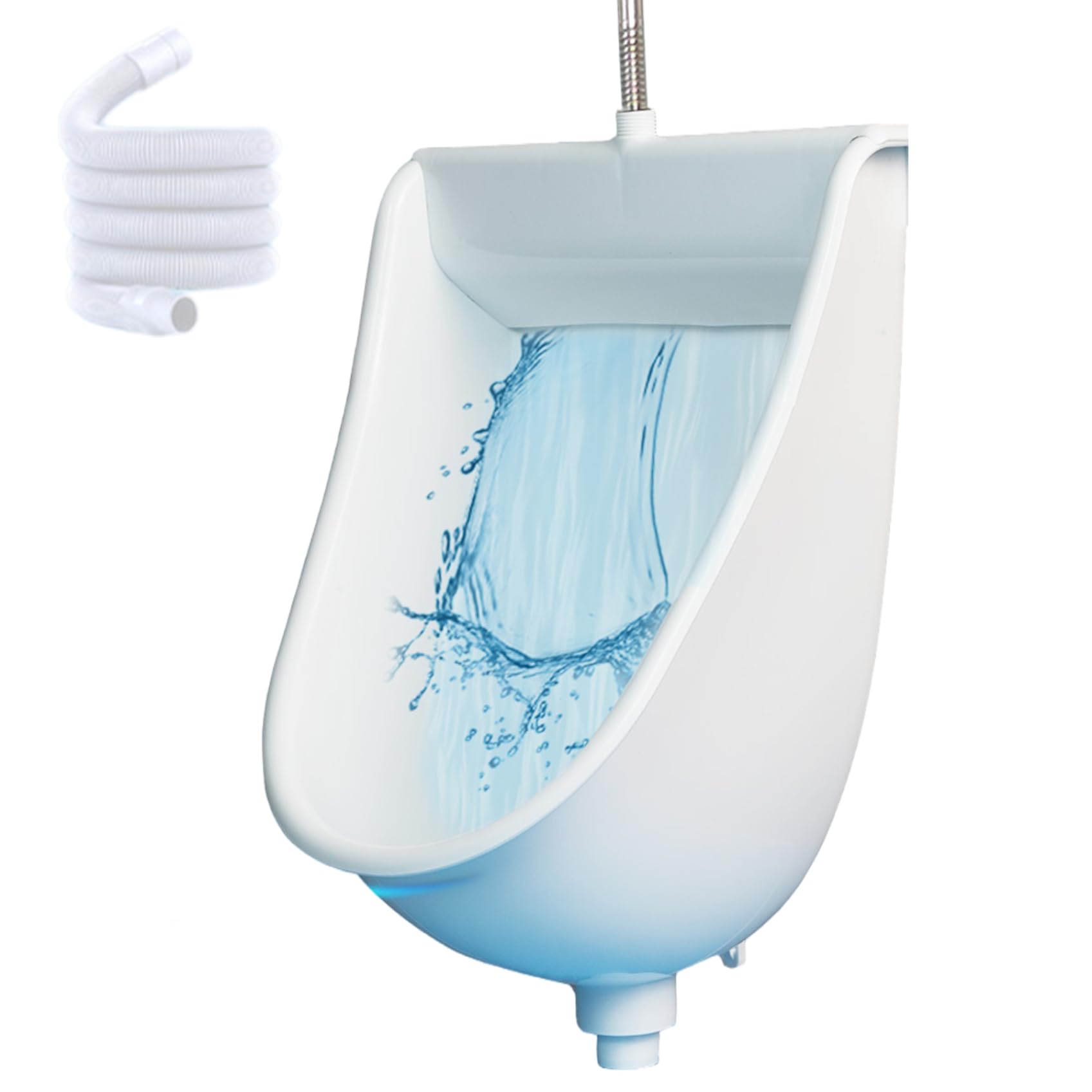 Urinoir sans eau compact pour toilettes sèches de chalet et aménagement de garage