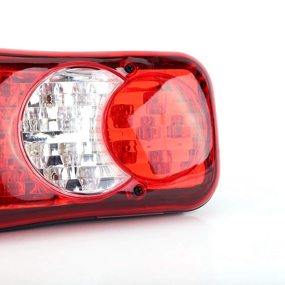 Bediffer 2 szt. 12 V samochodowa lampa tylna LED ciężarówka samochód ciężarowy wskaźnik zatrzymania przyczepa tylna lampa 46 diod LED światła hamowania do samochodów ciężarowych furgonetek