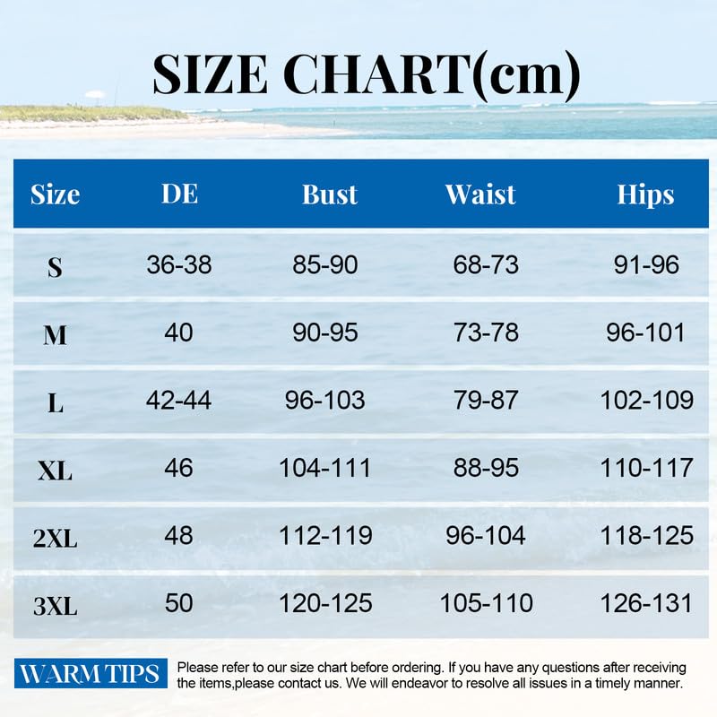 JASAMBAC Bikini Push Up damskie 3-częściowe tankini damskie szorty kąpielowe z wysokim stanem, prosty strój kąpielowy, damski sportowy kostium kąpielowy, moda kąpielowa na basen, plażę