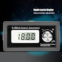 Vista 3 de Bucle actual, corriente de señal de bucle de corriente de dos hilos de alta precisión 4-20mA generador de señal de bucle LCD transductor de prueba