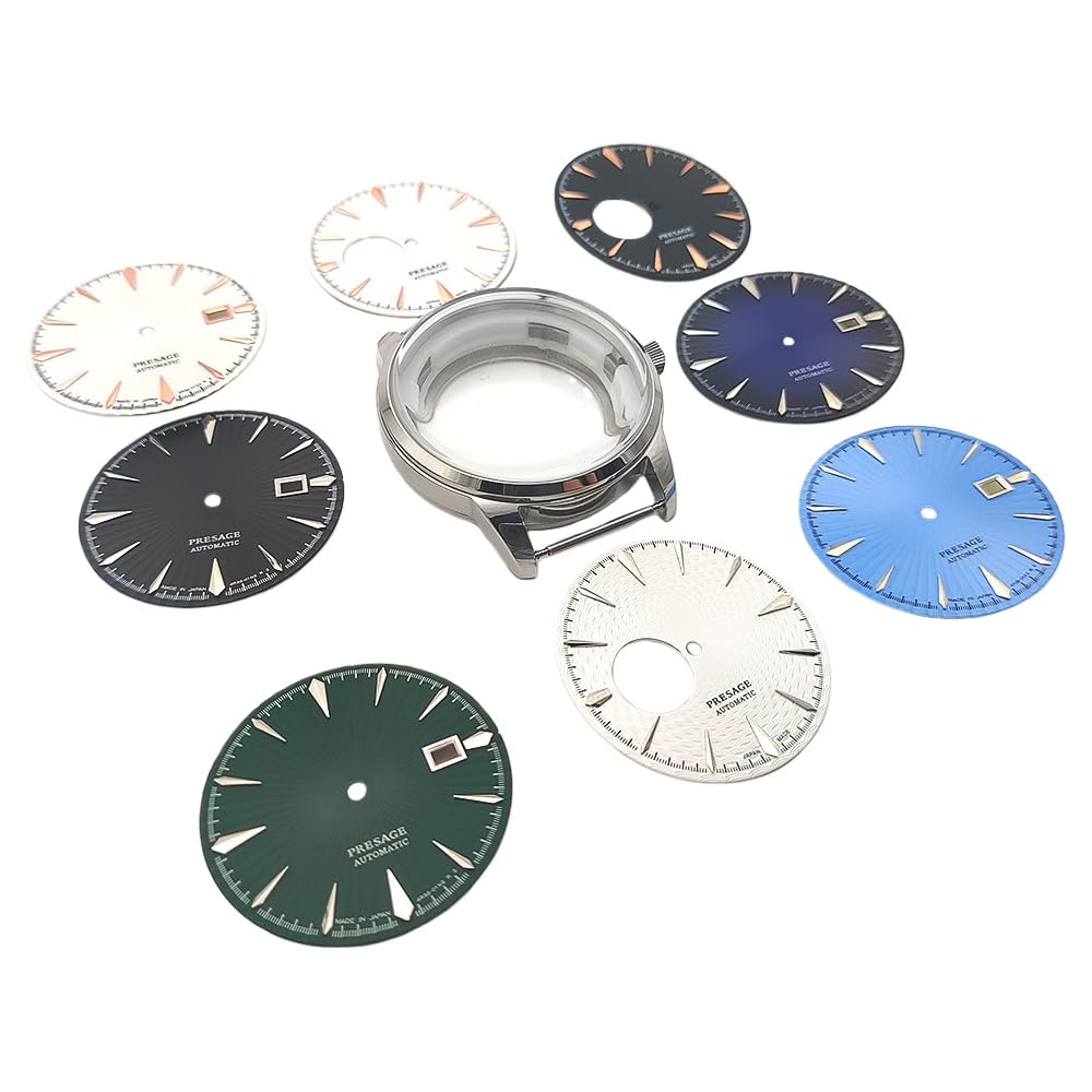 Retro Wizytowy Zegarek Części Mod - Pasuje dla Mechanizm Seiko NH35 NH36 NH38, 35mm Duża Tarcza Zamiennik Modyfikacja Zestawy dla Seiko